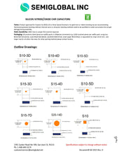 Load image into Gallery viewer, Silicon Nitride/Oxide MNOS Chip Capacitor